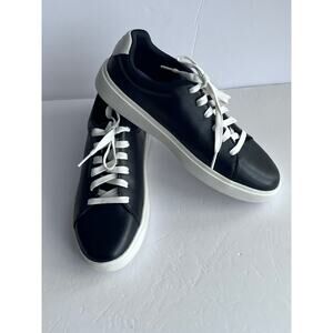 Cole Haan Women's GrandPrø Breakaway Lace-To-Toe  black leather Sneakers sz 9B